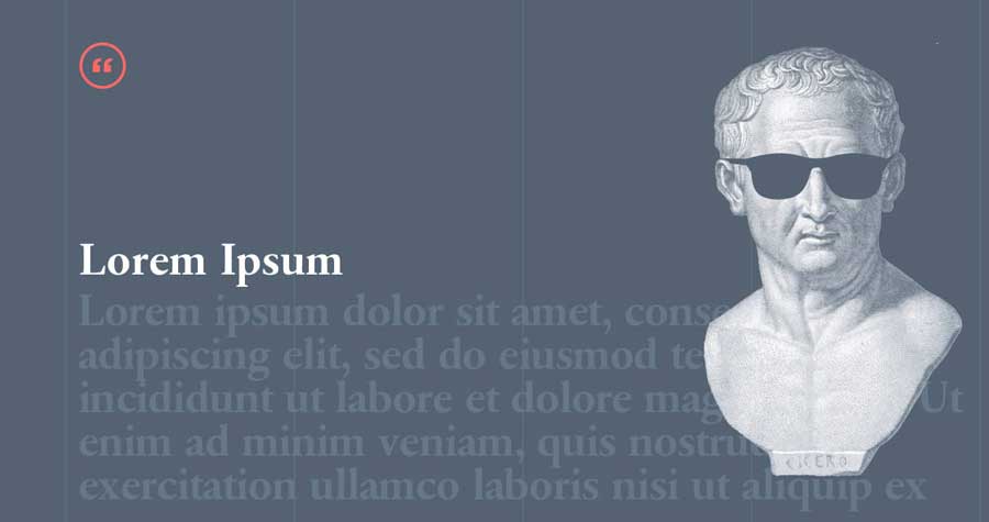 grafik tasarım terimleri, lorem ipsum